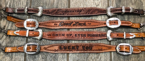 Wither Strap, Custom with Sayings