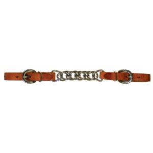 Curb, Harness Leather Flat Chain, 7820